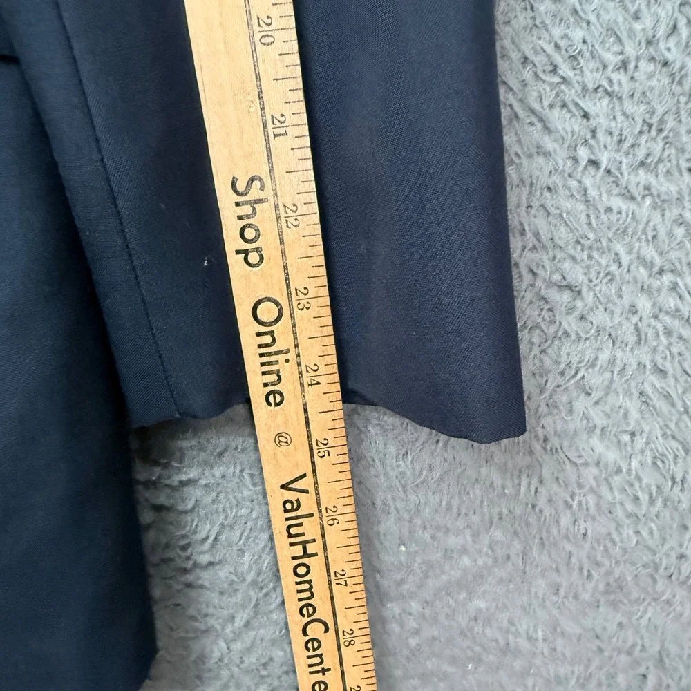 Polo University Club Blazer Mens 40R Navy Blue Two Button Sport Coat Jacket